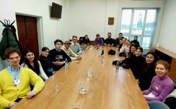 Photo: ELSA students group from Germany, visit to the Czech Prison Service