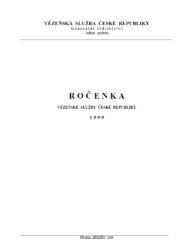 Statistická ročenka 1999