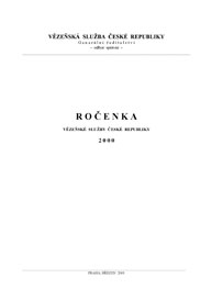 Statistická ročenka 2000