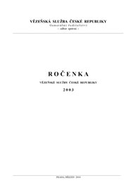 Statistická ročenka 2003